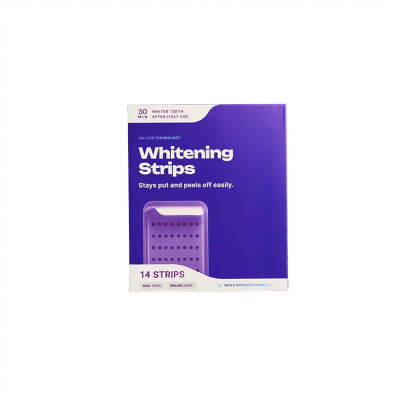 LummaSculpt ™ Purple Teeth Whitening Strips Dual-Action Teeth Whitening Strips